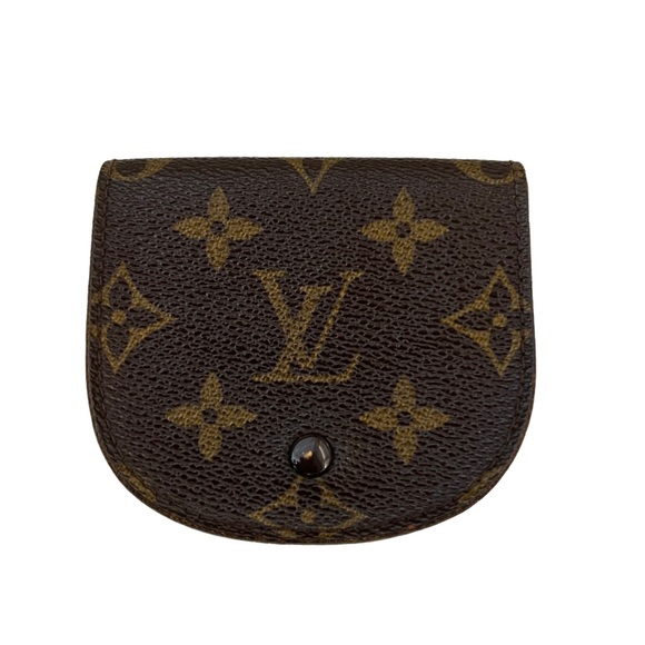 Louis Vuitton Handbags - Louis Vuitton Monogram Vintage Half Circle Round Coin Pouch. Great Condition.